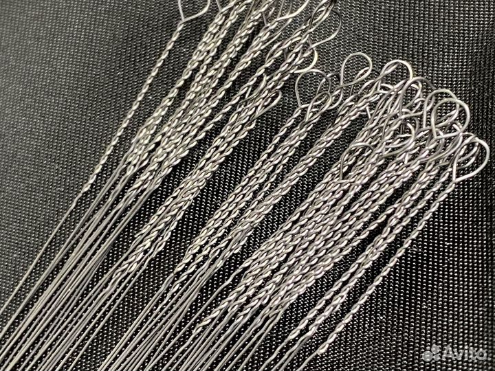 Поводки рыбаловные из струны 0,3мм 20см 50шт