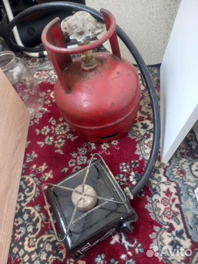 Баллон газовый с плитой Гефест