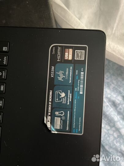Ноутбук asus