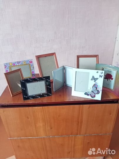 Доска, рамки для фото