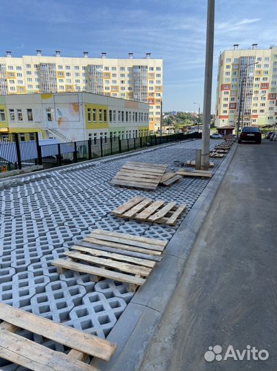 Экопарковка, Асфальтирование, Благоустройство