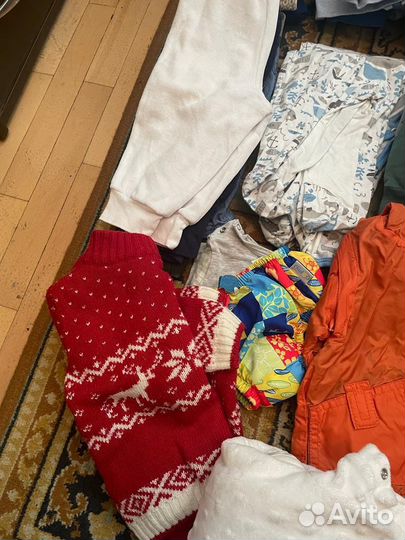 Вещи детские от 0 до года пакетом