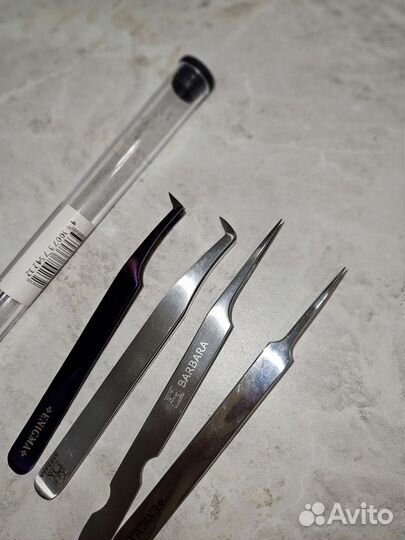 Пинцеты для наращивания ресниц