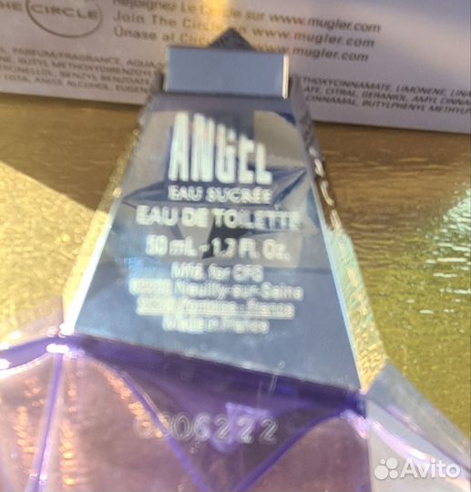 Духи туалетная вода Angel Eau Sucree Mugler 50 мл