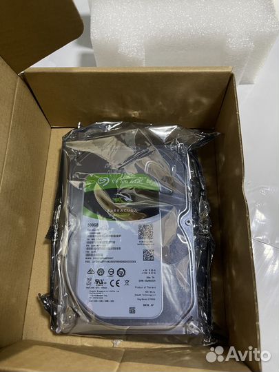 Внутренний HDD диск Seagate Barracuda 500gb