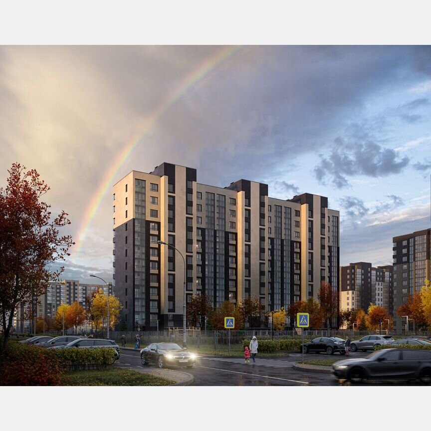 1-к. квартира, 38 м², 9/12 эт.