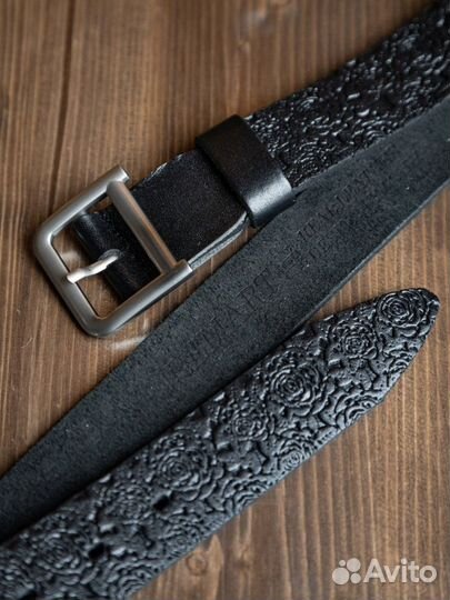 Ремень женский кожаный