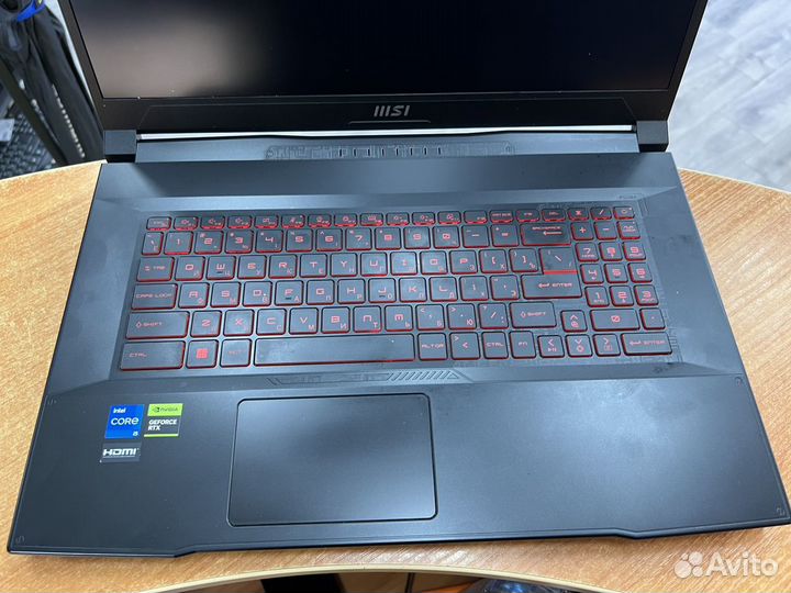 Игровой ноутбук MSI katana GF76 12UC