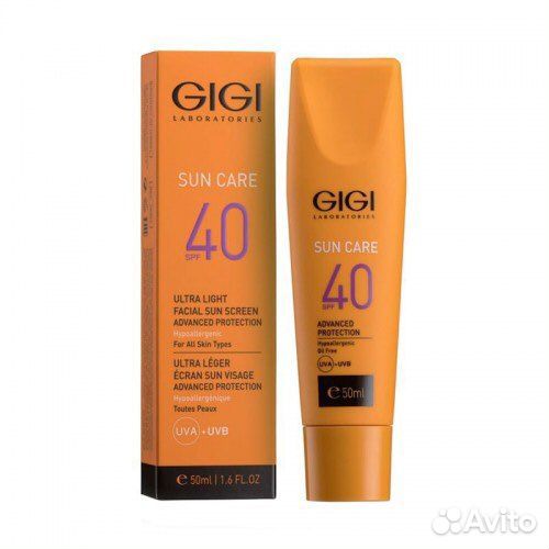 Солнцезащитный крем / эмульсия SPF 50 GiGi. Новый