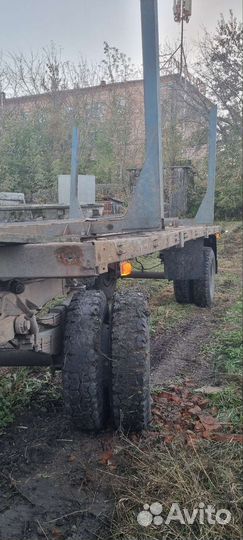 Прицеп лесовоз (сортиментовоз) СЗАП 8357, 2005