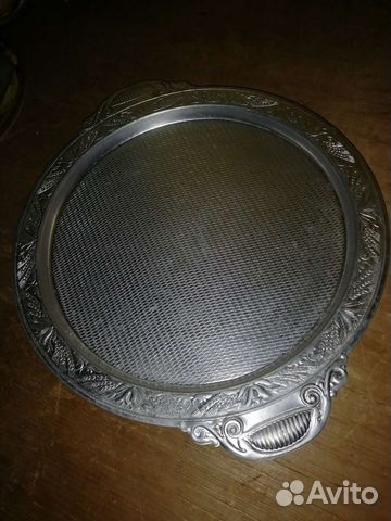 Поднос алюминиевый СССР