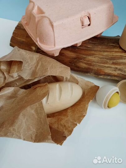 Игровой набор из дерева 