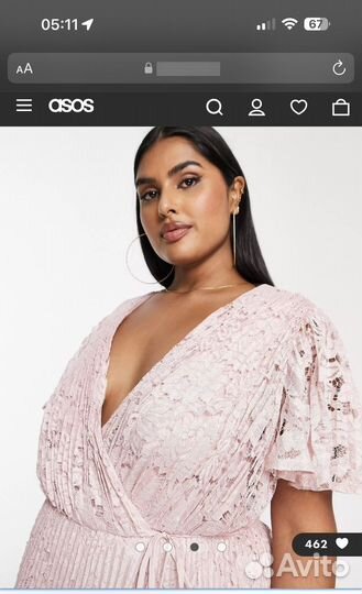 Платье ASOS plus size