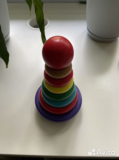 Деревянная пирамидка