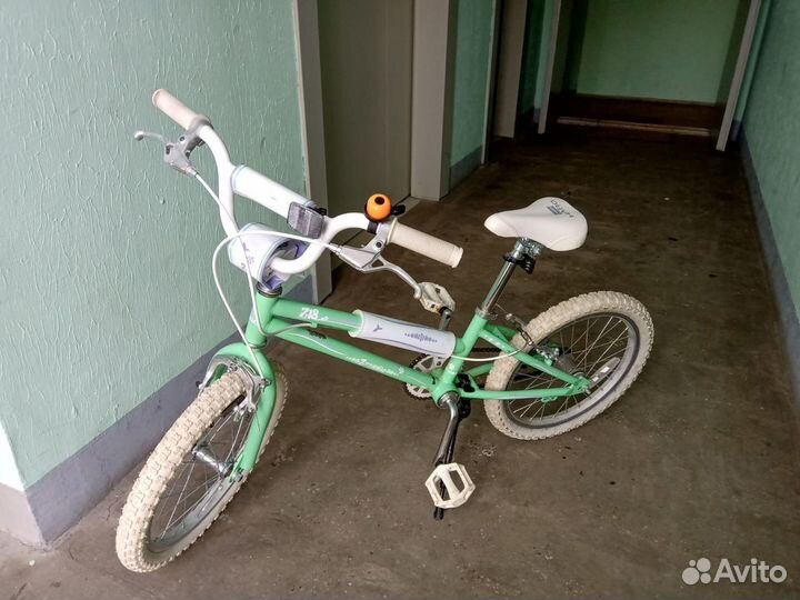 Велосипед детский 18 дюймов бу для девочки