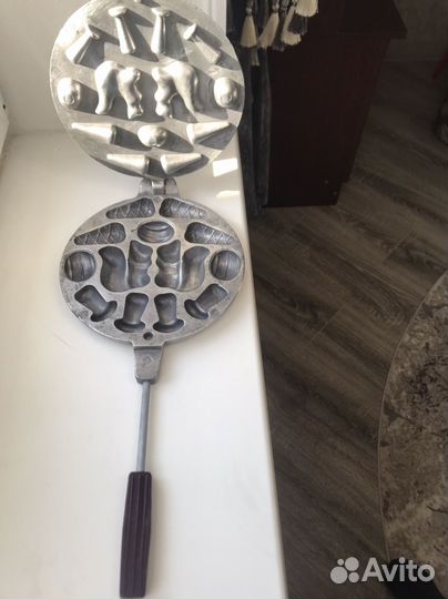 Форма для выпечки Белочк,Грибы и орешк, Вафельн