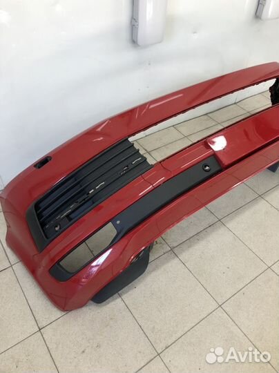 Бампер Передний Volkswagen T6 С Омывателями фар