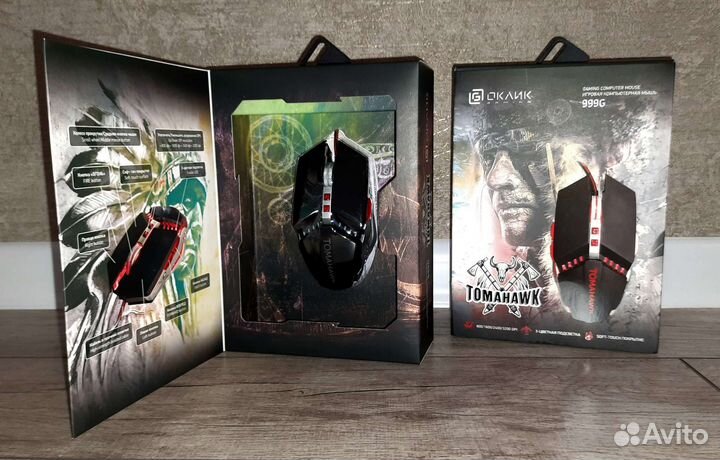 Мышь игровая Oklick 999G tomahawk