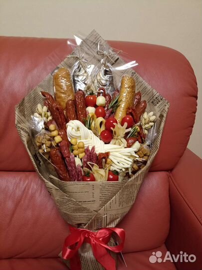 Мужской съедобный букет