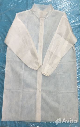 Медицинский халат белый 1шт