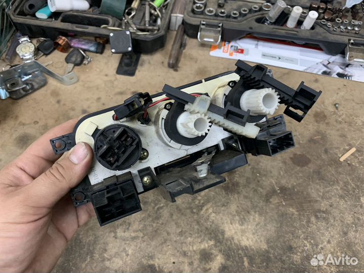 Блок управления печкой Матиз