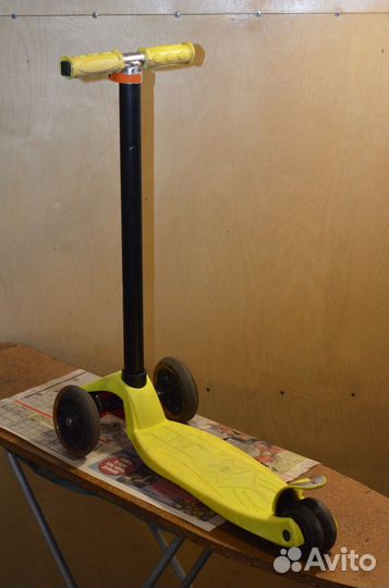 Самокат scooter трехколесный