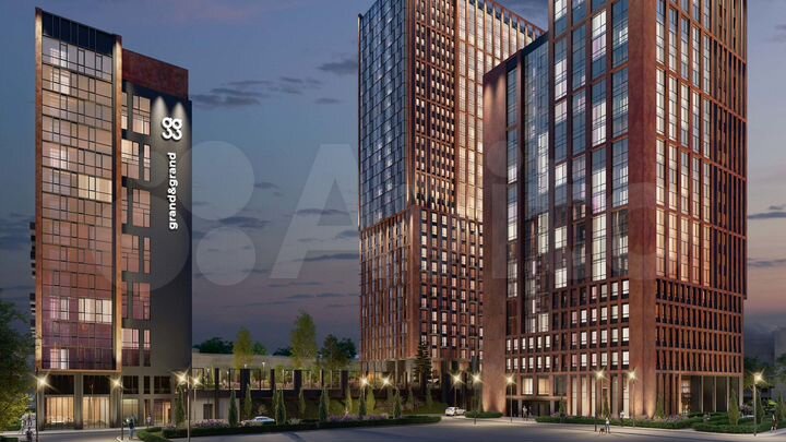 2-к. квартира, 40,1 м², 10/33 эт.