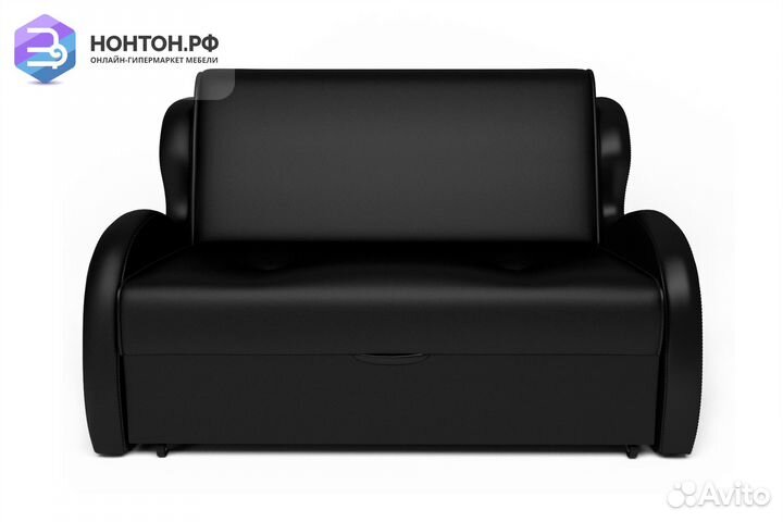 Диван аккордеон Атлант черный