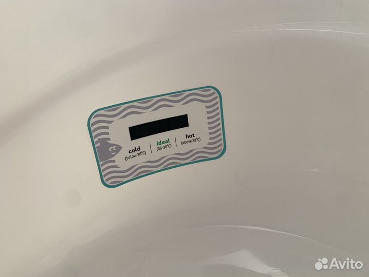 Ванночка для купания с термометром