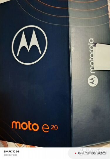 MOTOROLA Moto E20, 2/32 ГБ