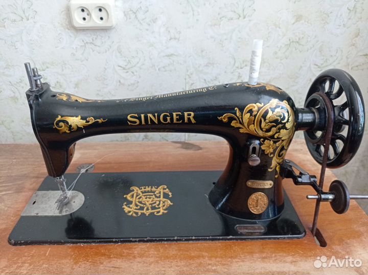 Швейная машинка singer 16К33 ножная, 1914 г