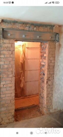 Изготовление проемов в стенах