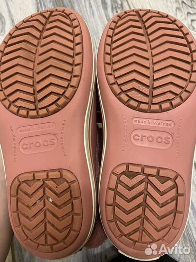 Crocs сапоги зимние w7
