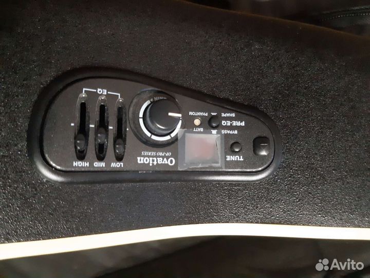 Электроакустическая гитара Ovation+Roland Cube