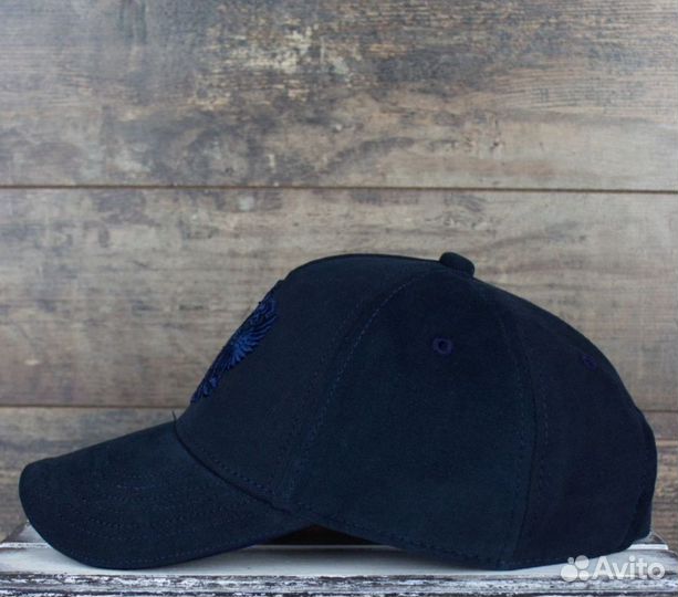 Бейсболка синяя с гербом
