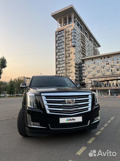 Cadillac Escalade 6.2 AT, 2017, 64 000 км