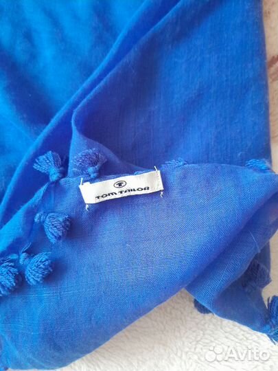 Косынка/ шарф/ палантин/ с кисточками Tom Tailor