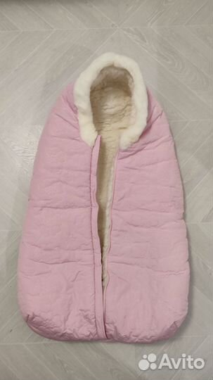 Зимний конверт в коляску