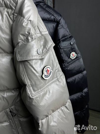 Пуховик Moncler глянцевый