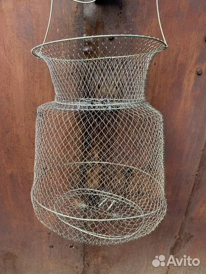 Садок рыболовный металлический Новый