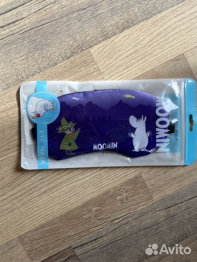 Маска для сна Муми-тролли