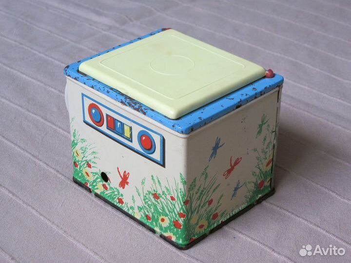 Детский утюг, стиральная машинка и газ. плита СССР