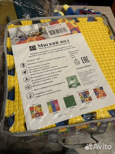 Мягкий пол для детей