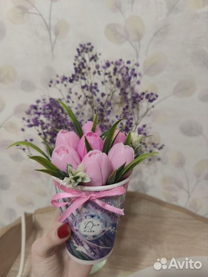 Букет из мыла