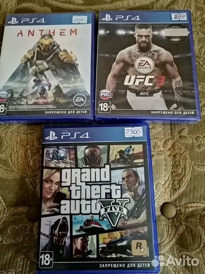 Игры для sony PS 4