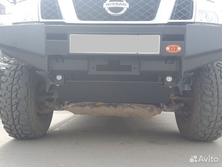 Бампер передний силовой Ниссан Навара д40 2010-15