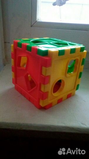 Развивающий куб 3+ (большой)