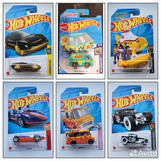 Hot wheels машинки