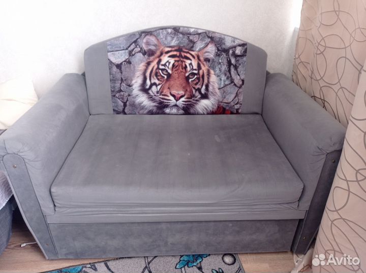 Мини диван раскладной детский