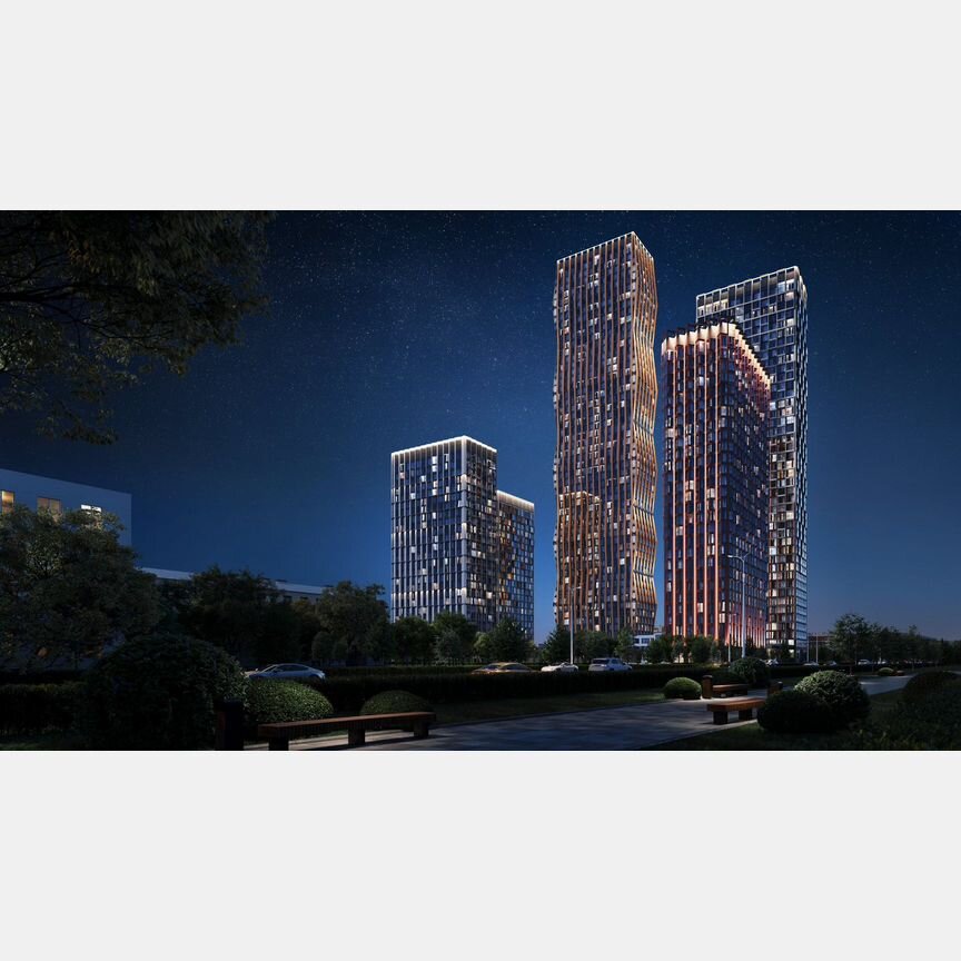 1-к. квартира, 35,7 м², 21/23 эт.